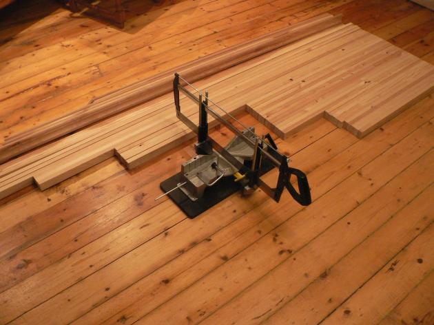 Распиленные рейки